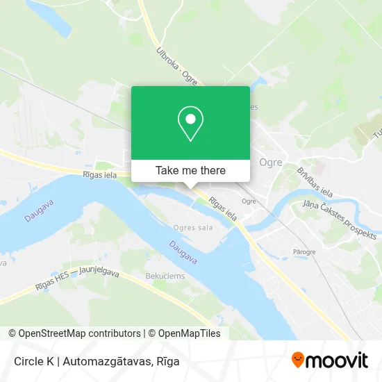 Circle K | Automazgātavas map