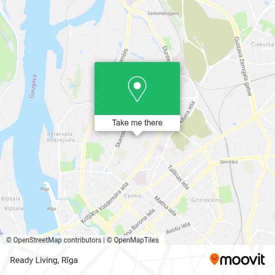 Ready Living map