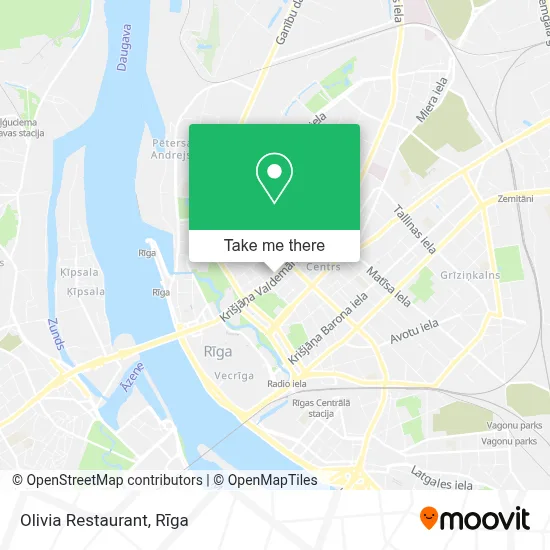 Olivia Restaurant map
