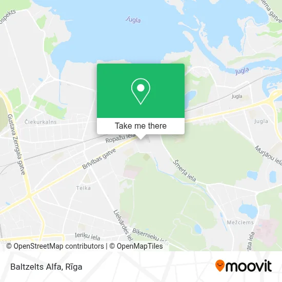 Baltzelts Alfa map