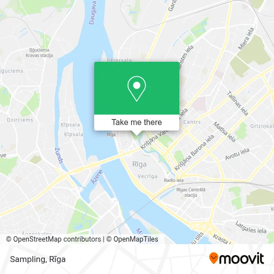 Sampling map