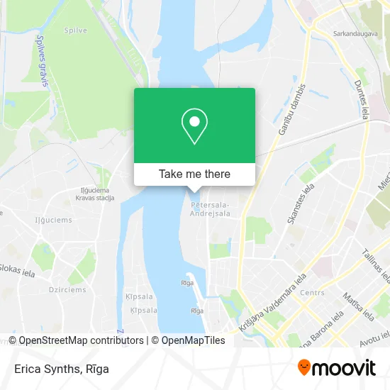Erica Synths map