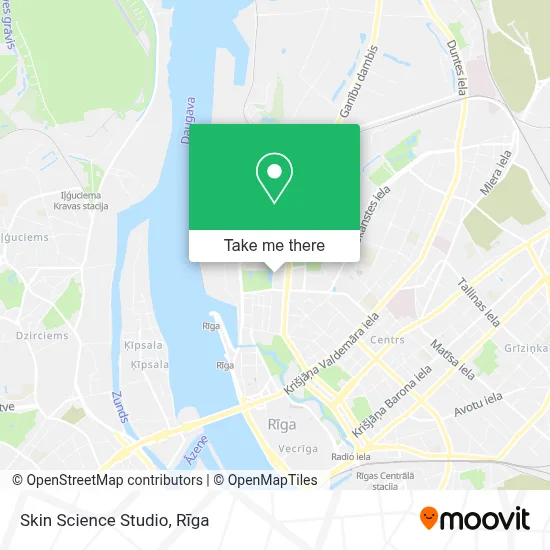 Skin Science Studio map