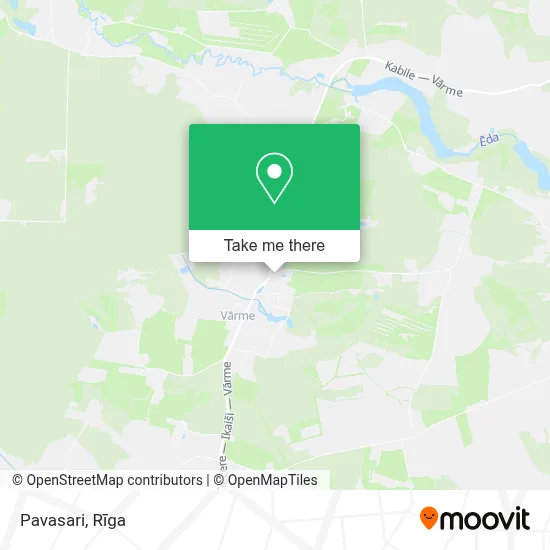 Pavasari map