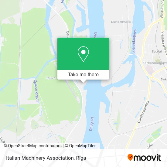 Italian Machinery Association map