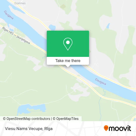 Viesu Nams Vecupe map