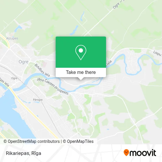 Rikariepas map