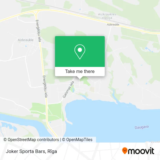 Joker Sporta Bars map