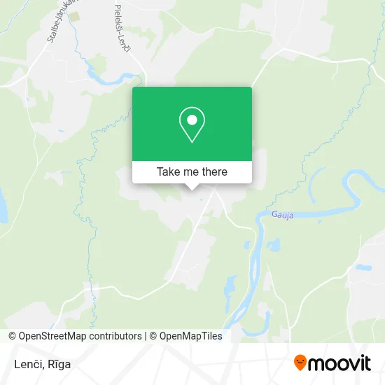 Lenči map