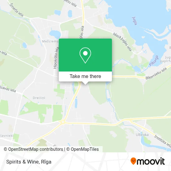 Spirits & Wine map