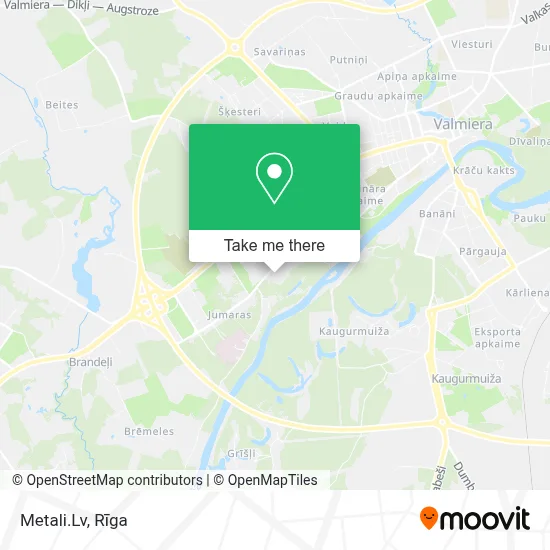 Metali.Lv map