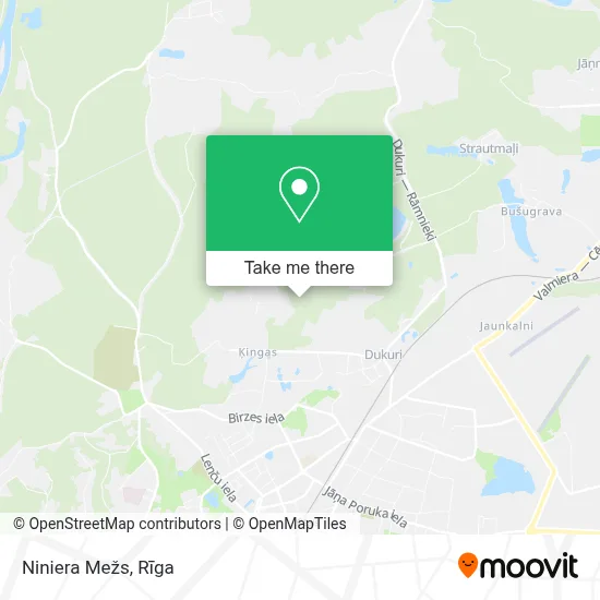Niniera Mežs map