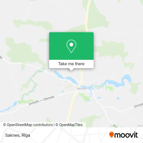 Saknes map