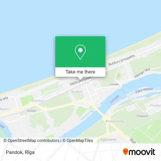 Pandok map