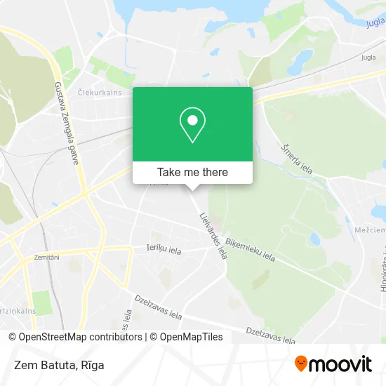 Zem Batuta map
