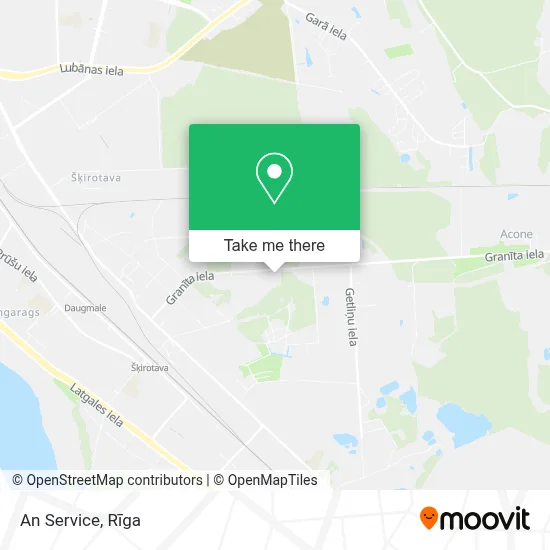 An Service map