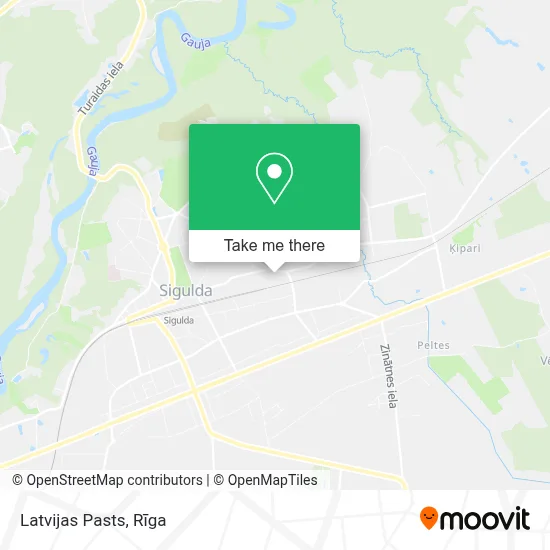 Latvijas Pasts map