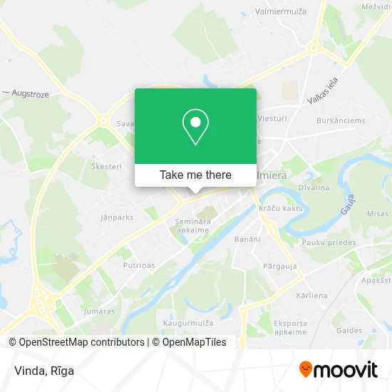 Vinda map