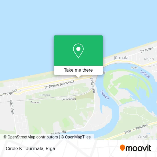 Circle K | Jūrmala map