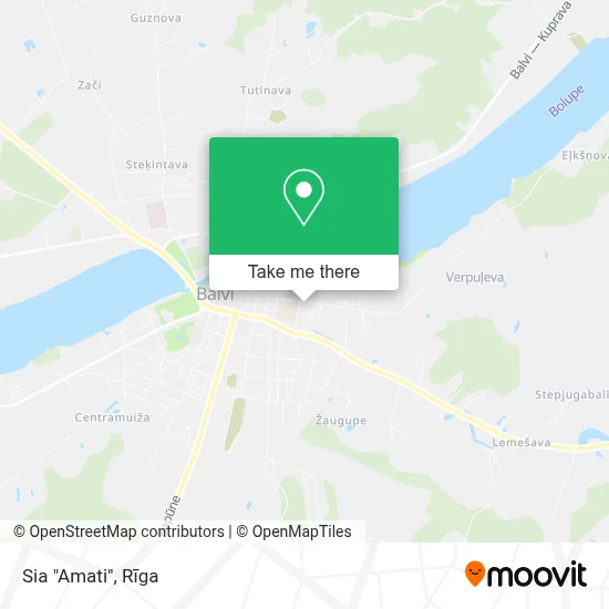 Sia "Amati" map
