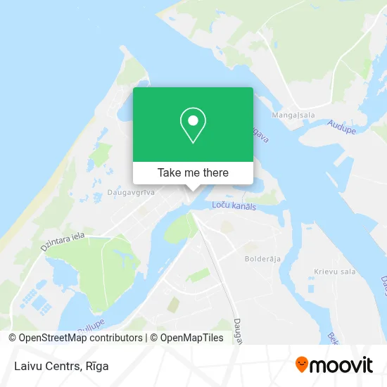 Laivu Centrs map