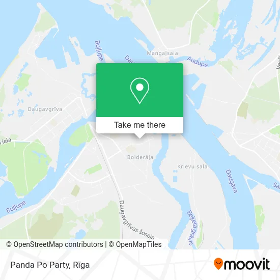 Panda Po Party map
