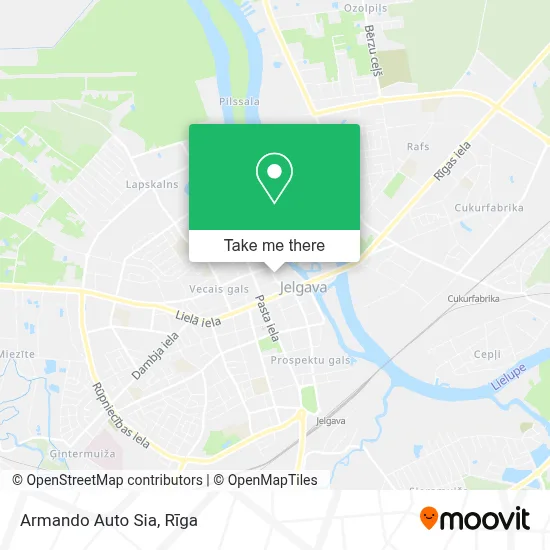 Armando Auto Sia map