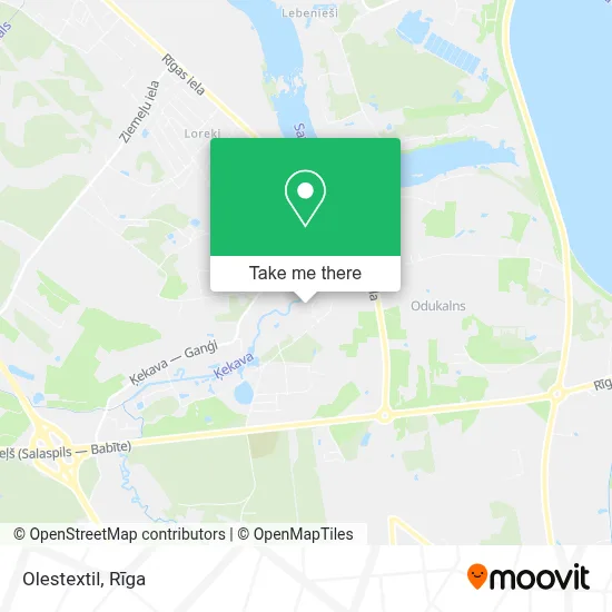 Olestextil map