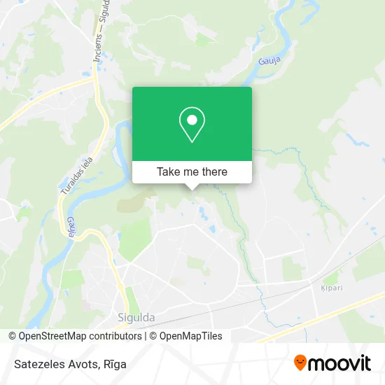 Satezeles Avots map