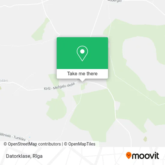 Datorklase map