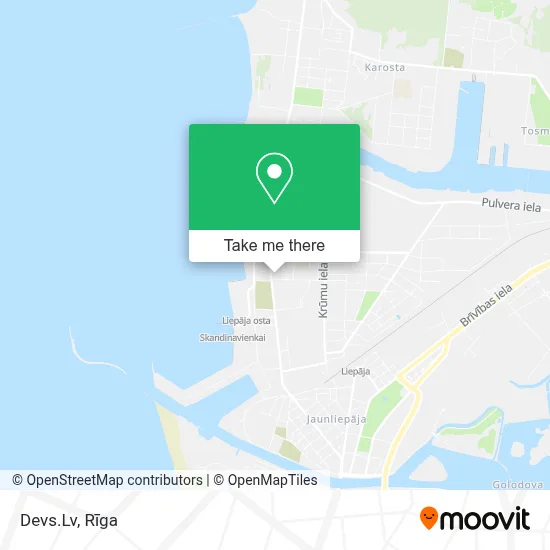 Devs.Lv map
