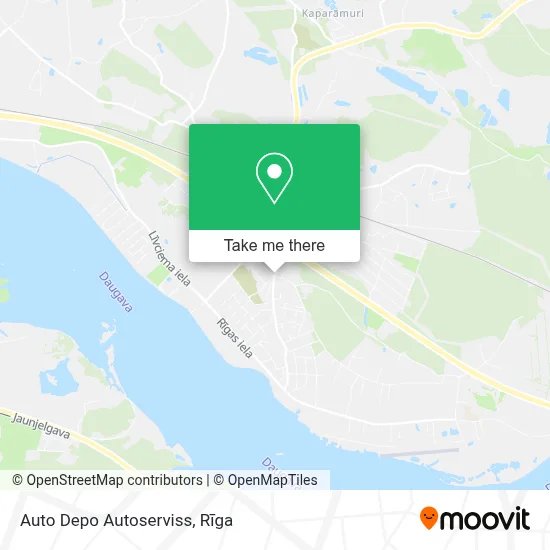 Auto Depo Autoserviss map