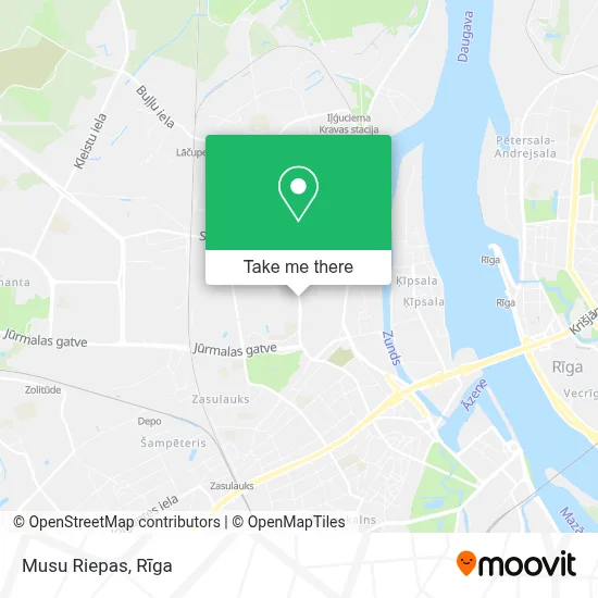 Musu Riepas map