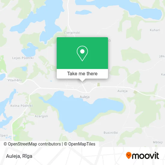 Auleja map
