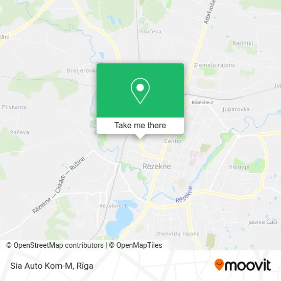 Sia Auto Kom-M map