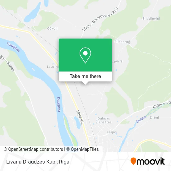 Līvānu Draudzes Kapi map