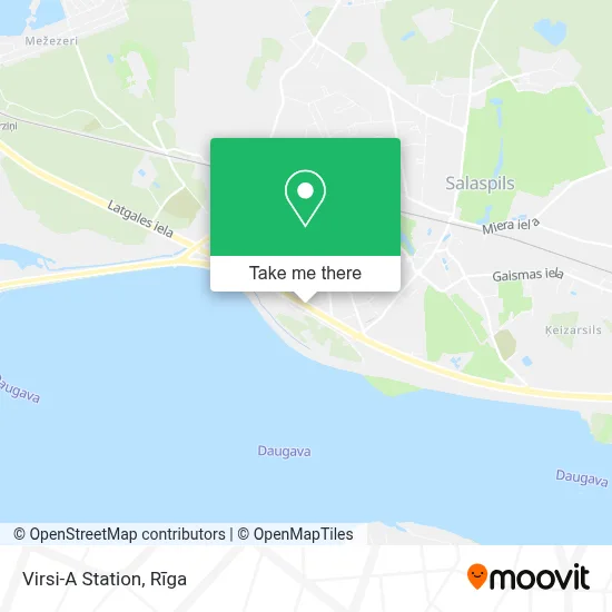 Virsi-A Station map