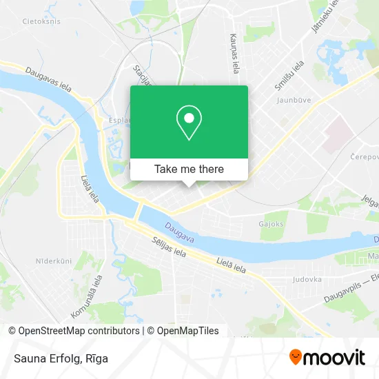 Sauna Erfolg map