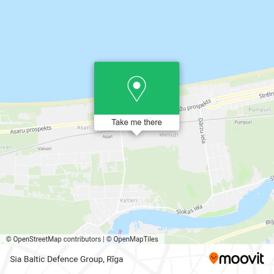 Sia Baltic Defence Group map