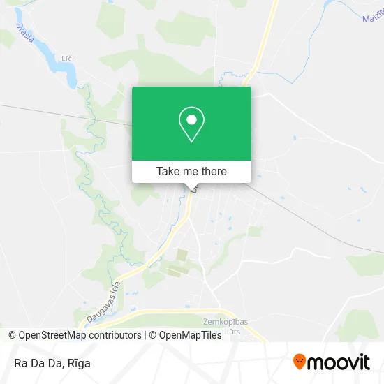 Ra Da Da map