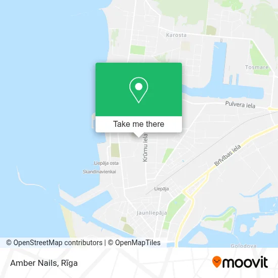 Amber Nails map