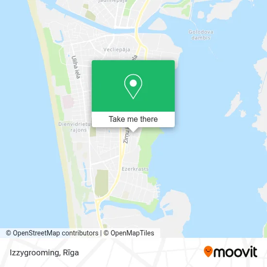 Izzygrooming map