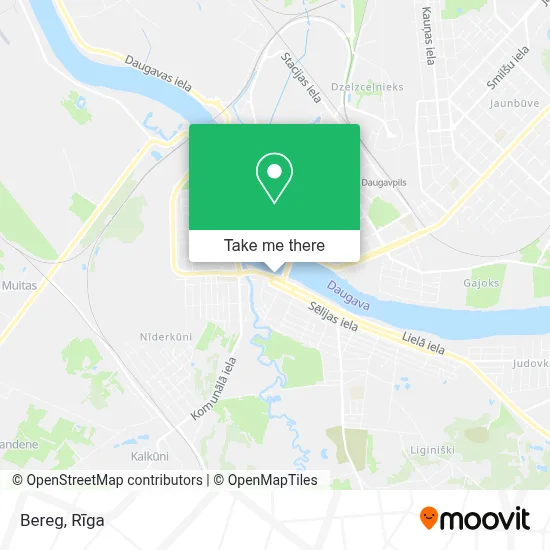 Bereg map