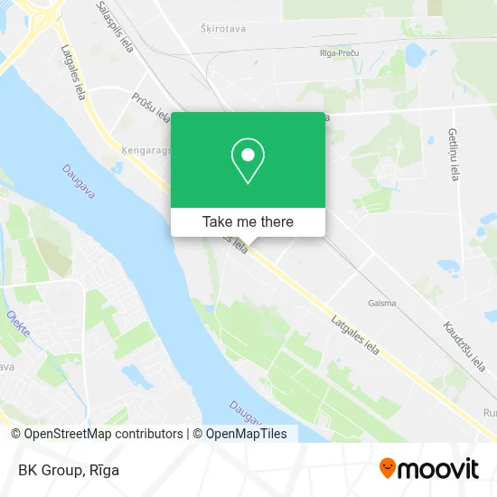 Bk Group map