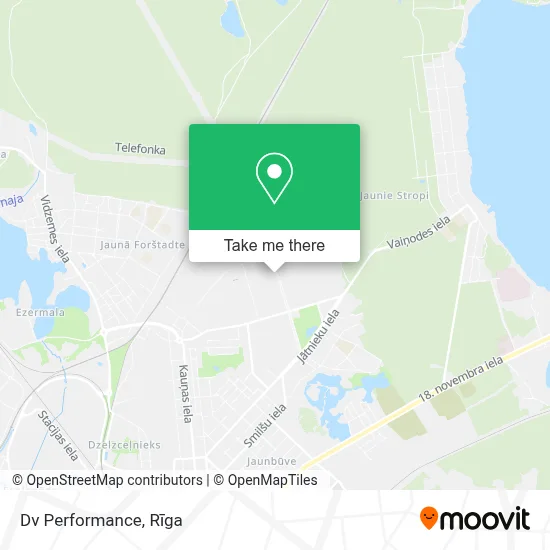 Dv Performance map