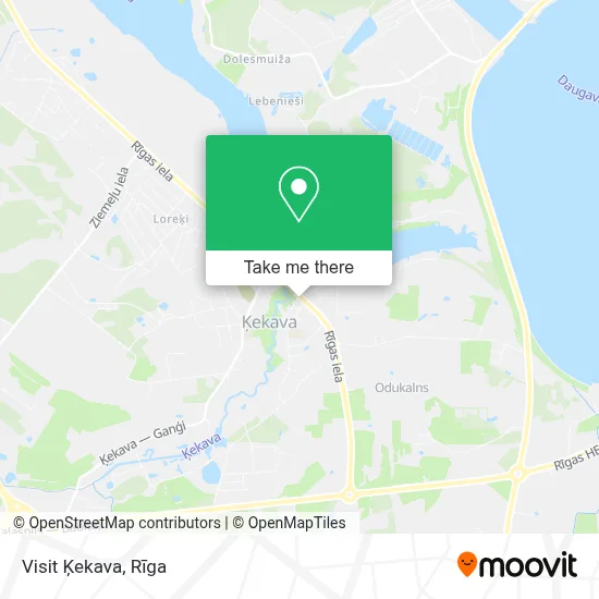 Visit Ķekava map