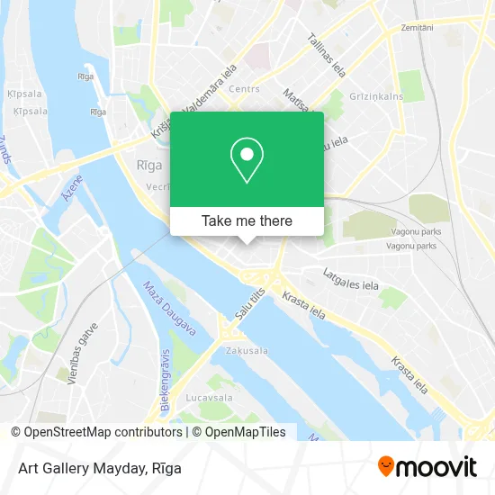 Art Gallery Mayday map