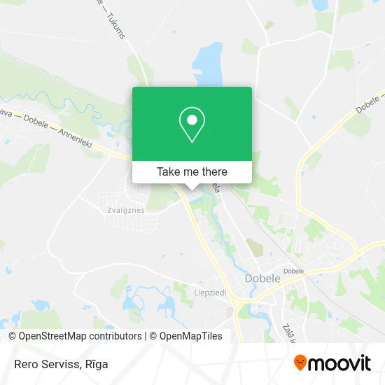 Rero Serviss map