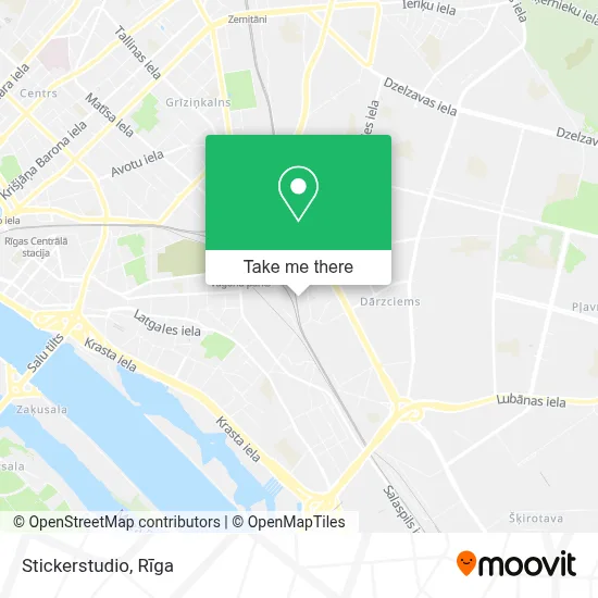 Stickerstudio map