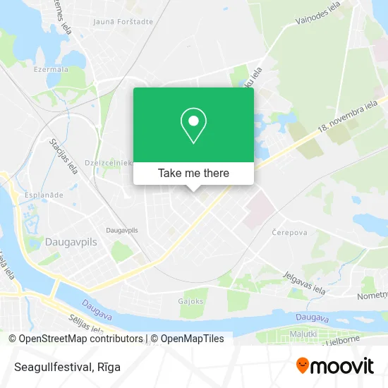 Seagullfestival map